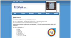 Desktop Screenshot of bissinger-re.de